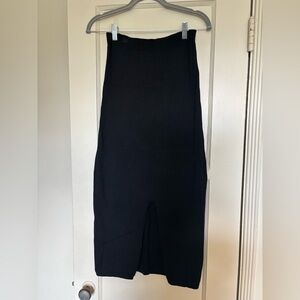 Free People Knit Long Midi Skirt